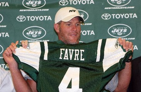 brett favre jets jersey. Brett Favre is a Hall-of-Fame