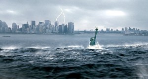A scene from the movie, "The Day After Tomorrow." The mayor warned that New York will become more prone to flooding in the coming decades.